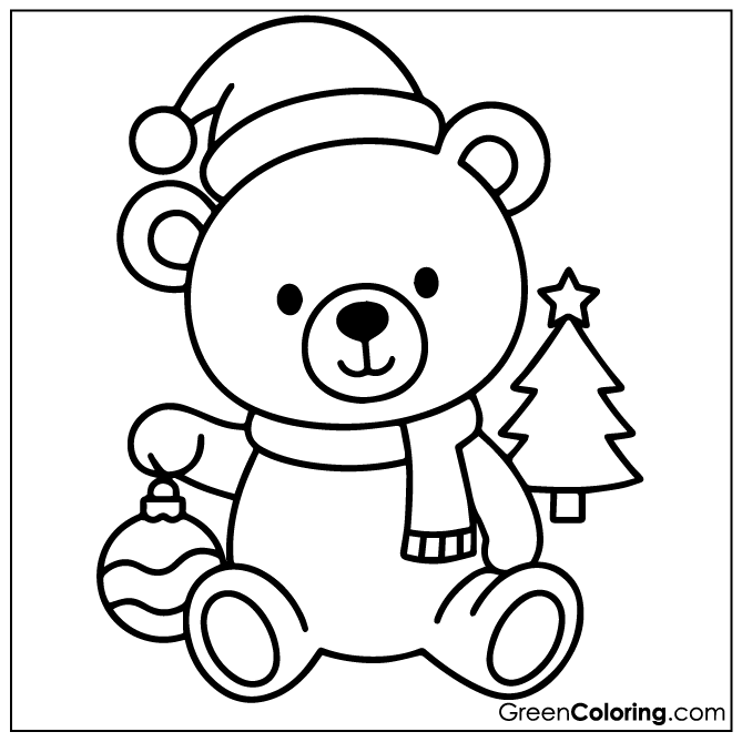 Free Printable Bear Coloring Sheets