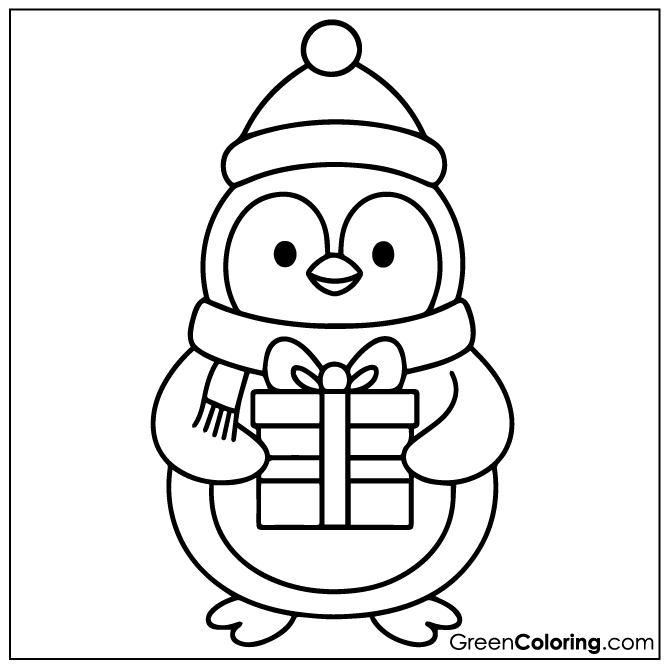 Free Printable Penguin Coloring Sheets