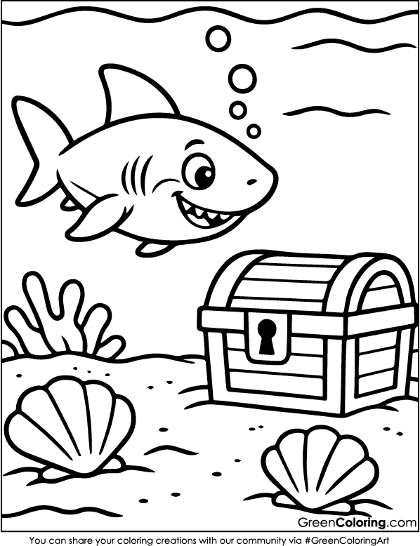 New Printable Fish Coloring Pages