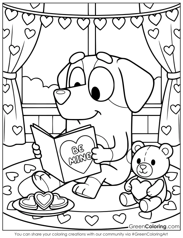 Valentines Day Coloring Pages