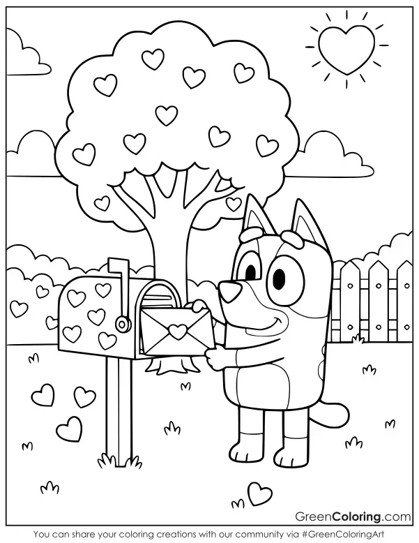 Valentines Day Coloring Pages for Kids