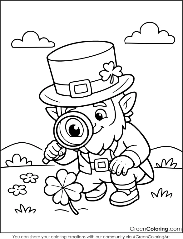 St. Patrick's Day Coloring Page