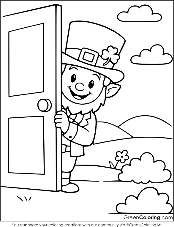 St Patrick's Day Coloring Pages Free Printable