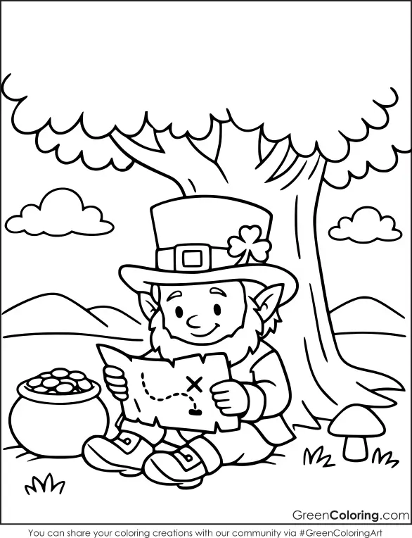 st patrick's day coloring sheets
