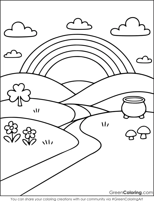 st patrick's day coloring sheets printable pdf