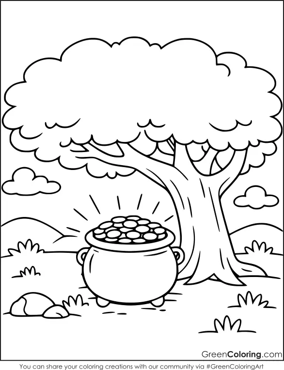 st patrick's day coloring pictures