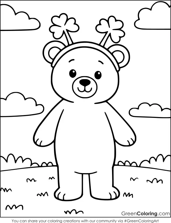 st patrick's day coloring pages for toddlers