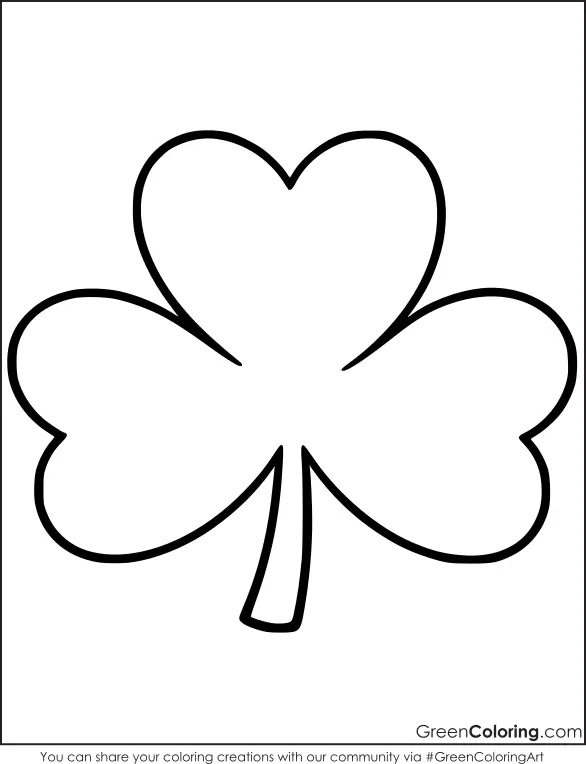 St. Patrick's Day Coloring Pages