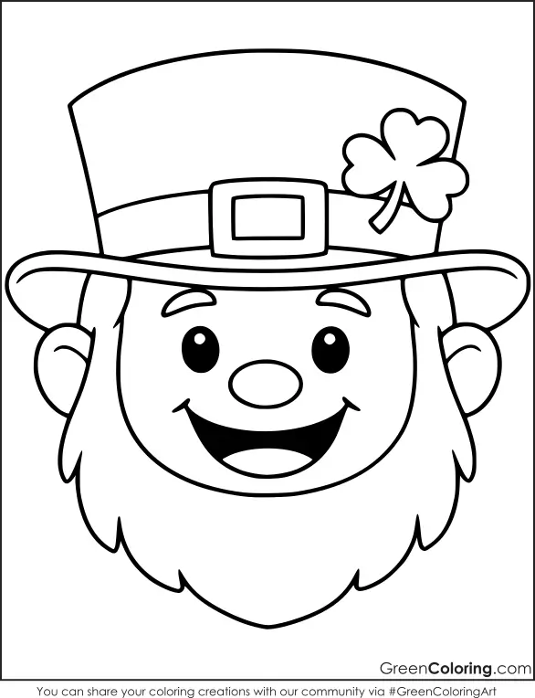 Free St. Patrick's Day Coloring Pages PDF