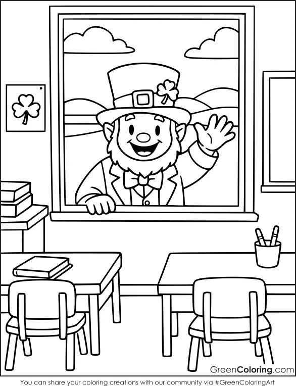 St. Patrick's Day Coloring Pages