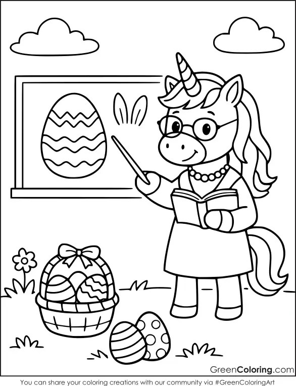 Free Printable Unicorn Coloring Pages for Kids PDF