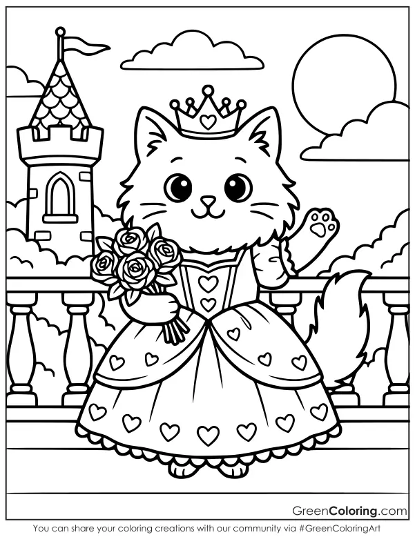 Download Cute Valentine's Day Coloring Pages for Kids and Toddlers