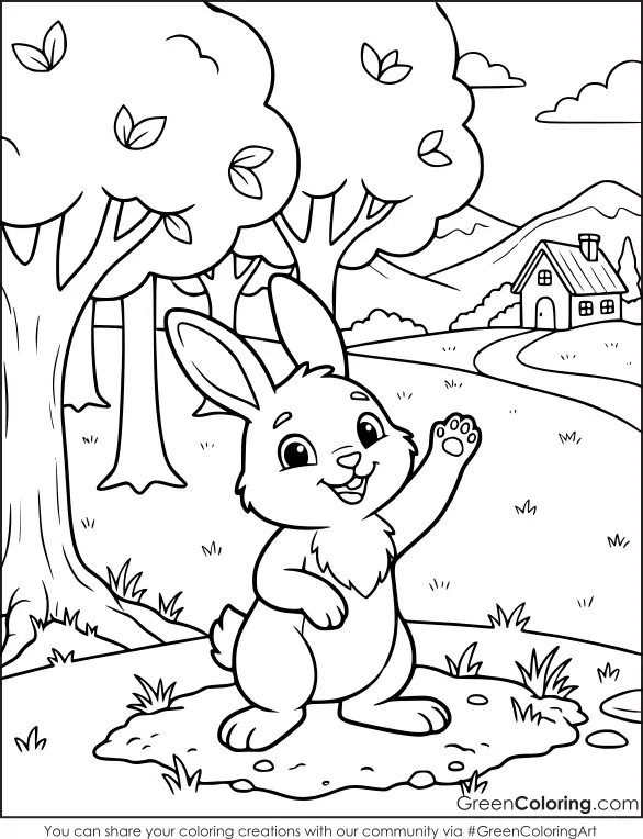 Printable Easter Coloring Pages for Kids PDF