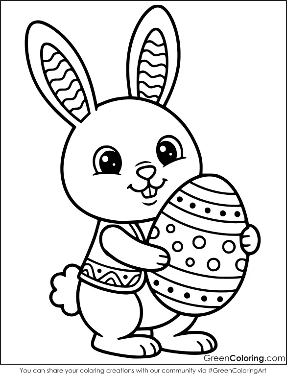 Printable Easter Coloring Sheets for Kids PDF