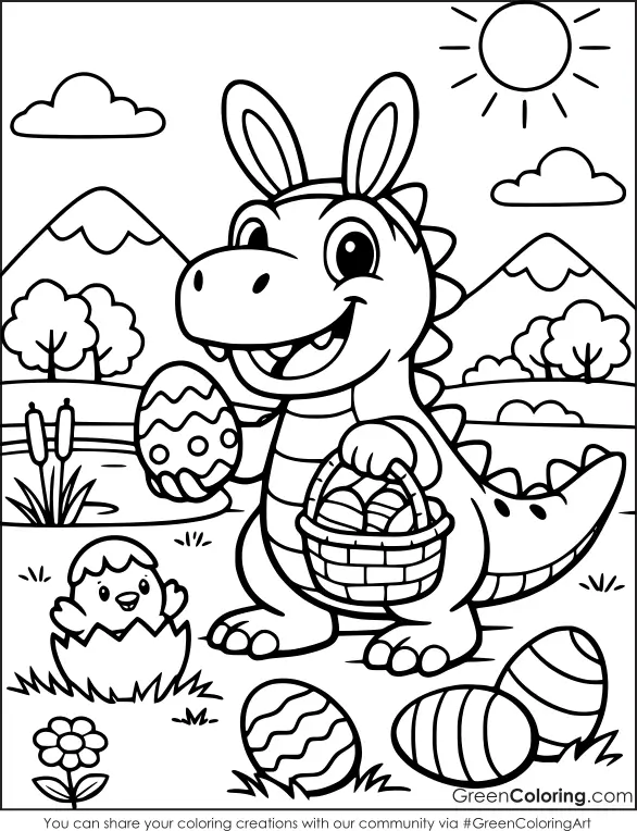 Printable Easter Coloring Pages for Kids Free