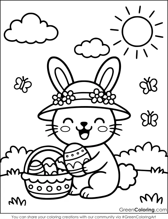 Easter Coloring Pages for Kids