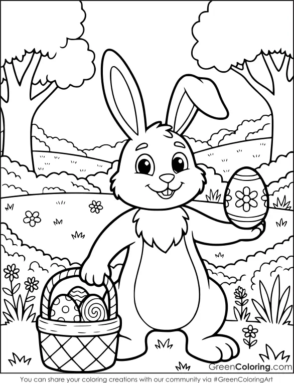 Free Easter Coloring Pages for Kids