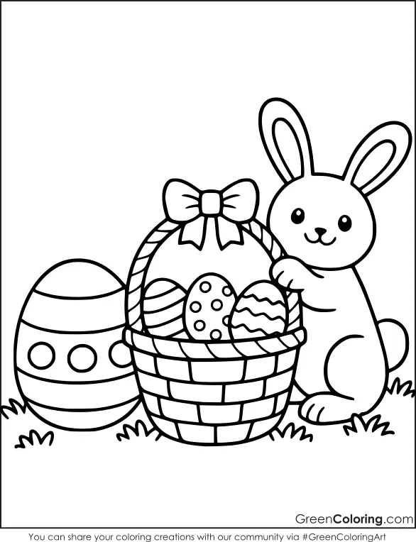 Free Easter Coloring Pages