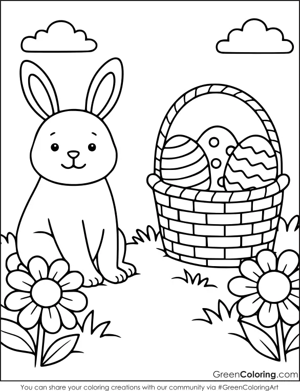 Easter Coloring Pages for Kids