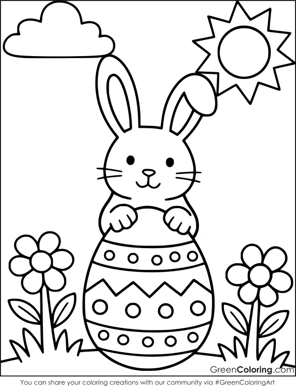 Easter Coloring Sheets for Kids