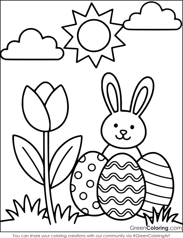 Easter Coloring Pages Printable