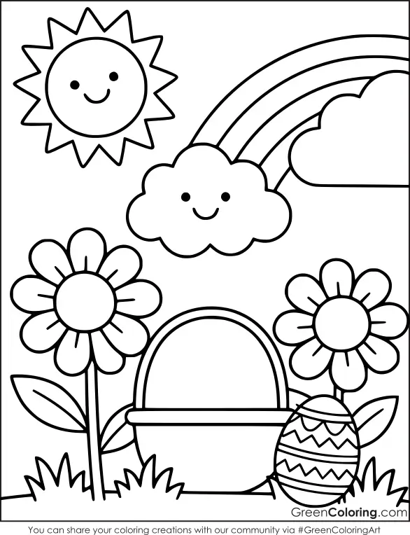 Easter Coloring Pages Free