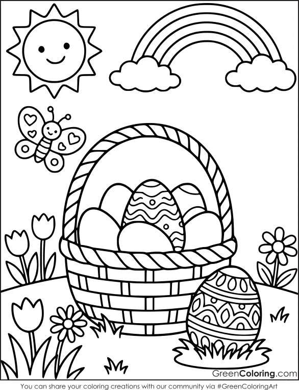 Easter Coloring Pages Printable