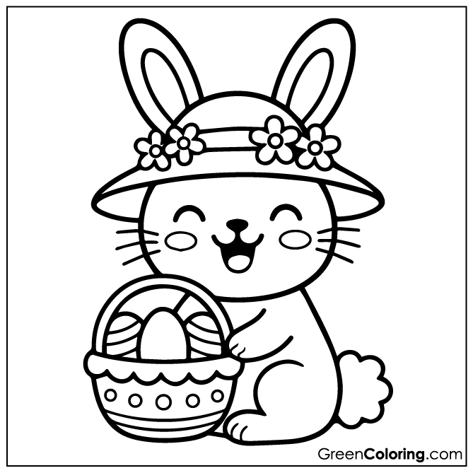 Free Easter Coloring Pages