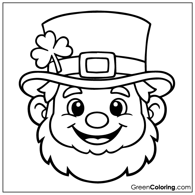 Free St Patrick's Day Coloring Page