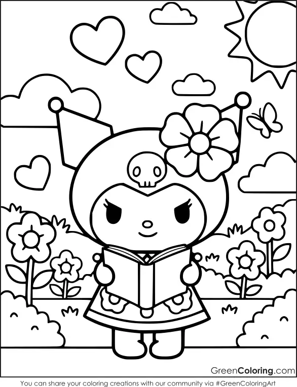 spring coloring pages