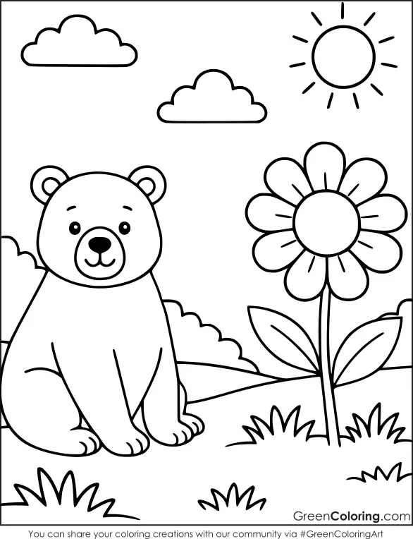 coloring pages spring printable