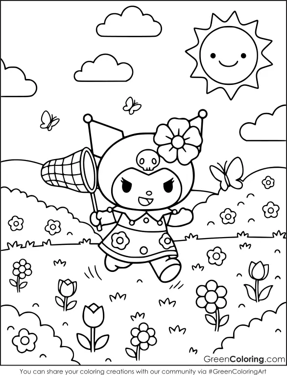 Spring Coloring Pages