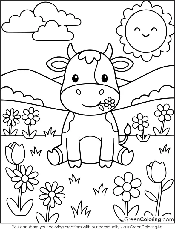 Spring Coloring Pages