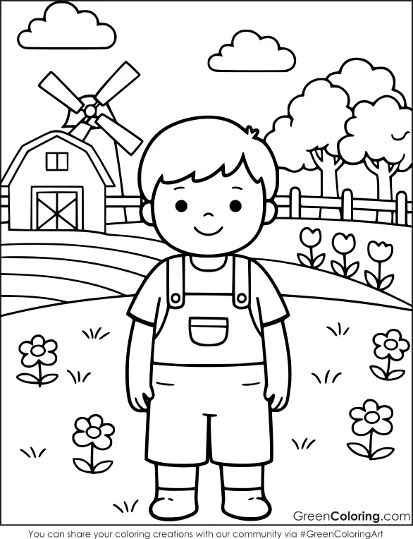 Spring Coloring Pages