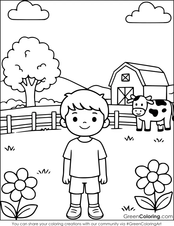 Spring Coloring Pages