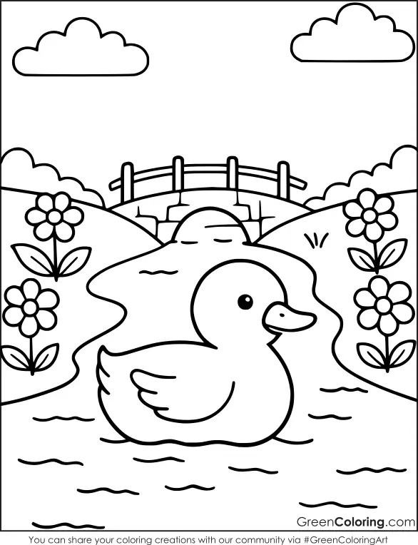 Spring Coloring Pages Free