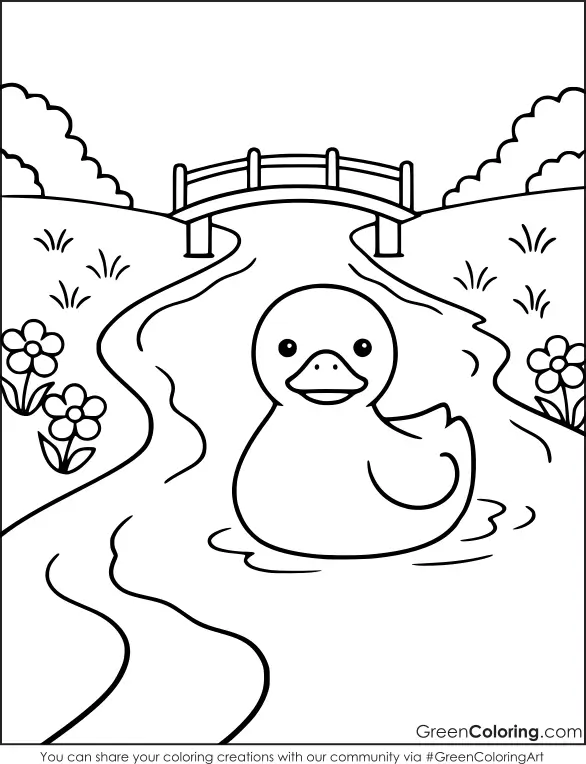Spring Coloring Pages Free Printable
