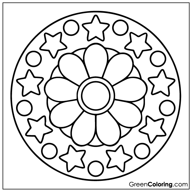 Free Mandala Coloring Pages