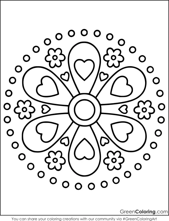 Mandala Coloring Pages