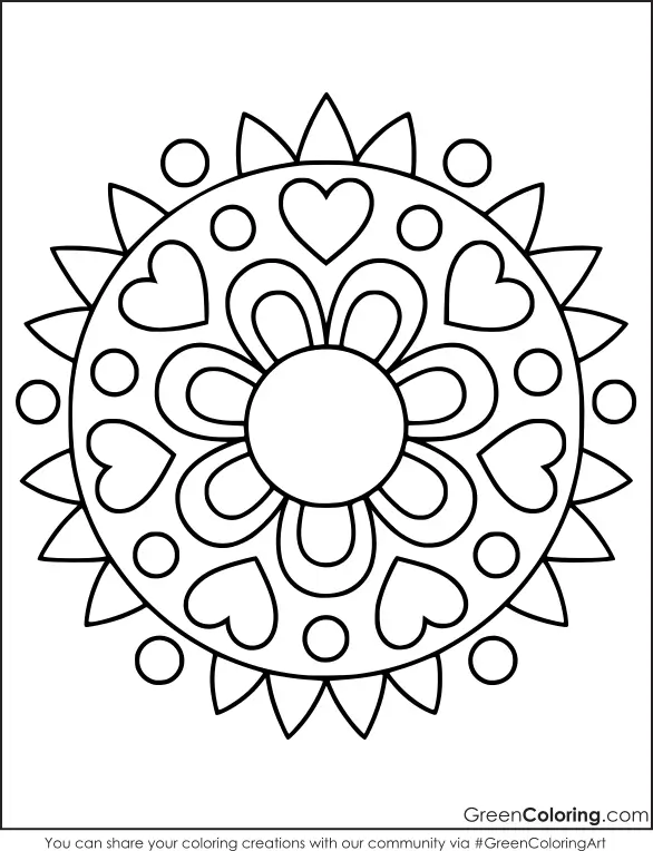 Mandala Coloring Pages