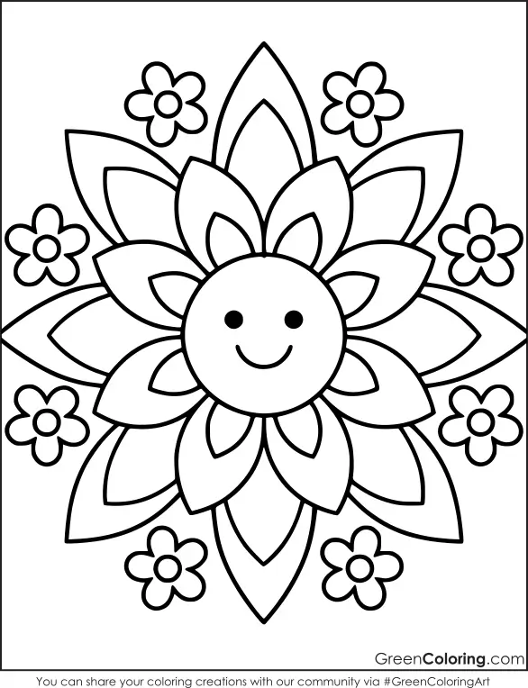 Mandala Coloring Pages Free