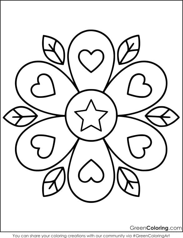 Mandala Coloring Pages Printable