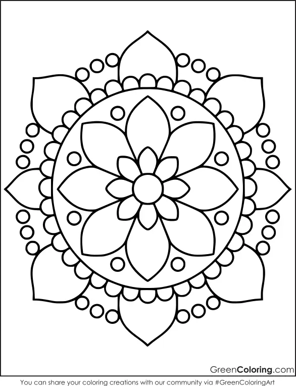 Mandala Coloring Sheets Printable