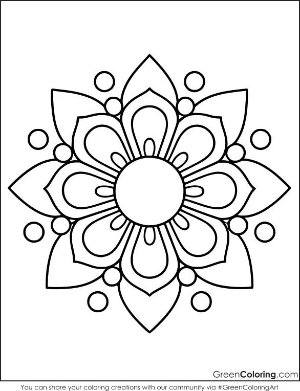 Mandala Coloring Pages