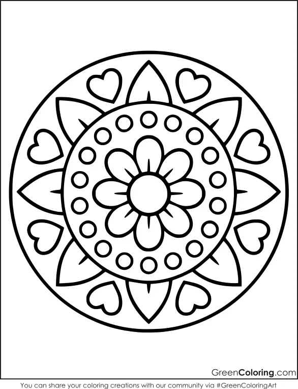 Bold and Easy Mandalas for Kids