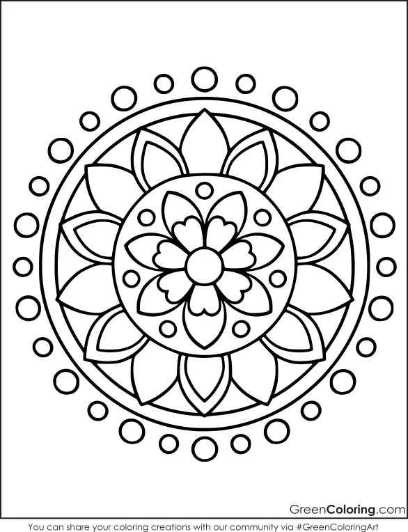 Bold and Easy Mandalas for Kids