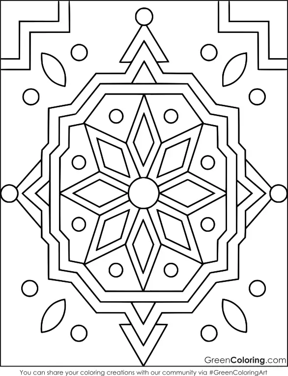 coloring pages for adults mandala