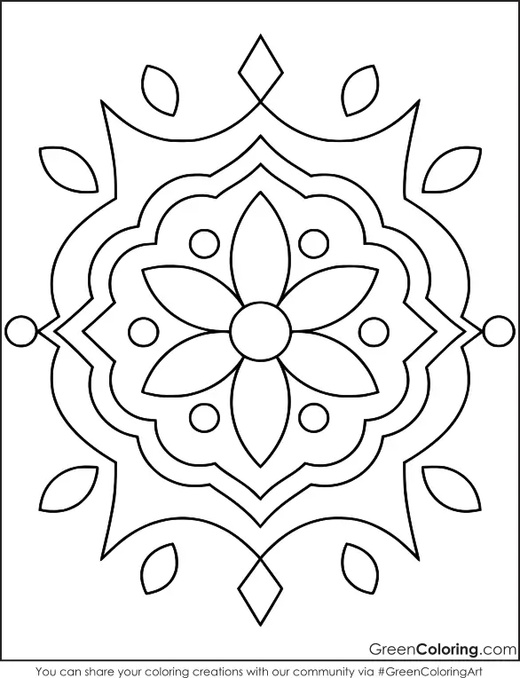 Mandala coloring sheets for adults free
