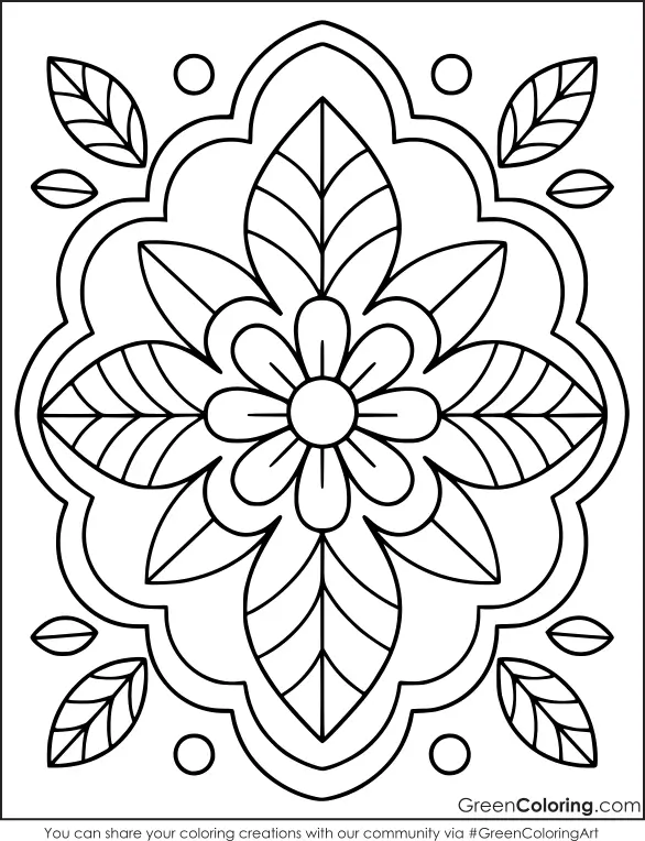 Mandala Coloring Pages