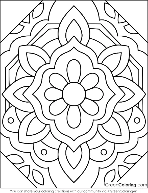 Mandala Coloring Pages